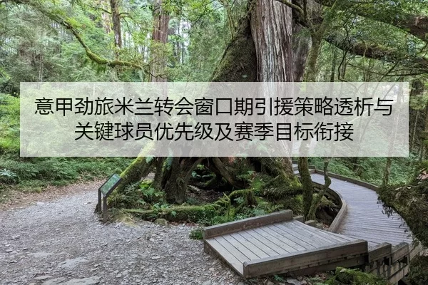 意甲劲旅米兰转会窗口期引援策略透析与关键球员优先级及赛季目标衔接